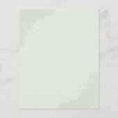 Eucalyptus groen bruiloft gelofte verlenging uitno (Achterkant)