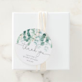 Eucalyptus groen elegante bruid bedankt bedankjes labels (In situ)