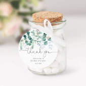Eucalyptus groen elegante bruids dank je bedankjes labels