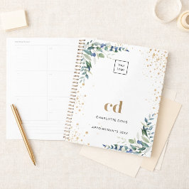 Eucalyptus groen goud business logo 2025 planner