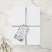 Eucalyptus groen lam Baby shower dank u Cadeaulabel (Met Touw)