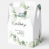 Eucalyptus groen lief dank u Vrijgezellenfeest Bedankdoosjes (Geopend)