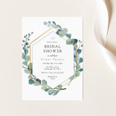 Eucalyptus groen liefde in bloei Vrijgezellenfeest Kaart