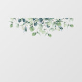 Eucalyptus Groen Plant Toilet Decoratie Decal (Vel)