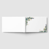 Eucalyptus groen roos gouden bruiloft gastenboek (Volledig)