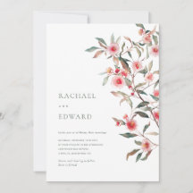 Eucalyptus groen & roze bloemen Bruiloft