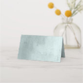 Eucalyptus groen takken Waterverf bruiloft Plaatskaartje (Achterkant)