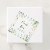 Eucalyptus groen verlaat bruiloft bedankjes labels (In situ)