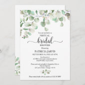 Eucalyptus groen virtueel Vrijgezellenfeest Kaart (Voorkant / Achterkant)