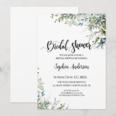 Eucalyptus groen Vrijgezellenfeest Boho rustiek Kaart (Voorkant / Achterkant)