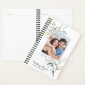 Eucalyptus groen Waterverf FOTO bruiloft Planner (Display)