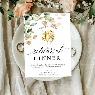 Eucalyptus groen wijnproeven repetitie diner kaart