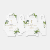 Eucalyptus Groene Bevestiging Bedankdoosjes (Uitgevouwen)