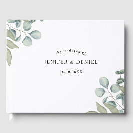 Eucalyptus Groene Huwelijk Gastenboek