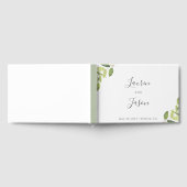 Eucalyptus Groene Huwelijk Gastenboek (Volledig)