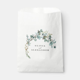 Eucalyptus groene huwelijksdecoratie bedankzakje