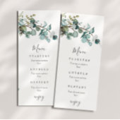 Eucalyptus groene huwelijksdecoratie menu