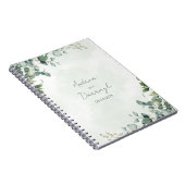Eucalyptus Groene Huwelijksnotitieboek 1001A Notitieboek (Rechterzijde)