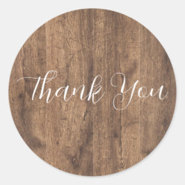 Eucalyptus Groene Huwelijkssticker | Rustiek Ronde Sticker