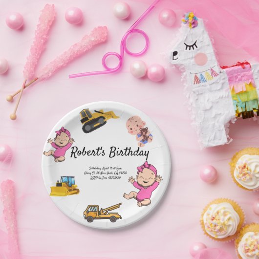 Eucalyptus groene huwelijksverjaardag papieren bordje (Feest)