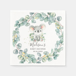 Eucalyptus Groene Koala Baby Jongen Shower Verjaar Servet