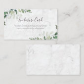 Eucalyptus Groene Marmer Informatiekaartje (Voorkant / Achterkant)