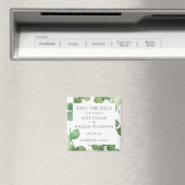 Eucalyptus Groene Save the Date Magneet (Insitu (Vaatwasser))