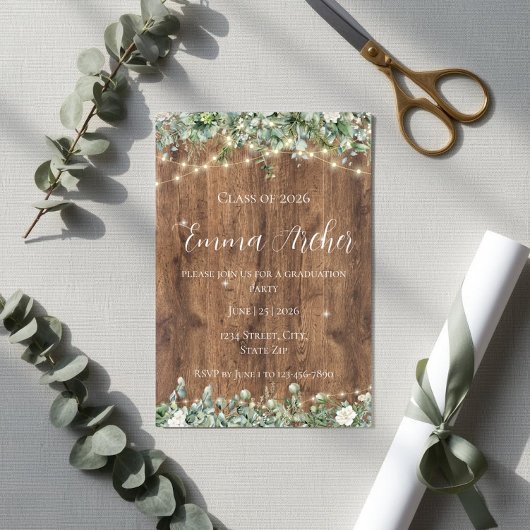 Eucalyptus Groene & Slingers Afsluiting Kaart