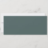 Eucalyptus Groene Tafel Zitplaatsen Headerkaart Kaart (Achterkant)