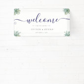eucalyptus groene wedding spandoek (Insitu)