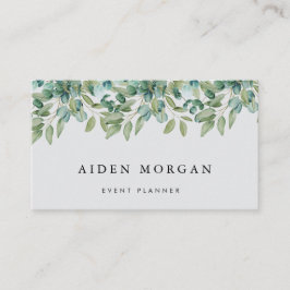 eucalyptus groene wedding visitekaartje