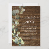 Eucalyptus Groenelementen Afstudeerklas 2022 Hout Kaart (Voorkant)