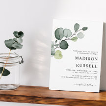 Eucalyptus Groenelementen Goud Spatten Bruiloft