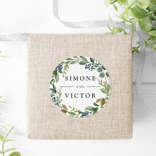 Eucalyptus Grove | Botanische reuzenweddenschap Ronde Sticker