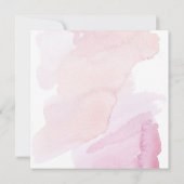 Eucalyptus Grove Modern Blush Wash Foliage Bruilof Kaart (Achterkant)