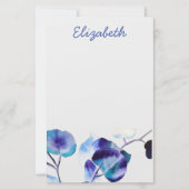 Eucalyptus Gum leest waterverf kunst Briefpapier (Voorkant)