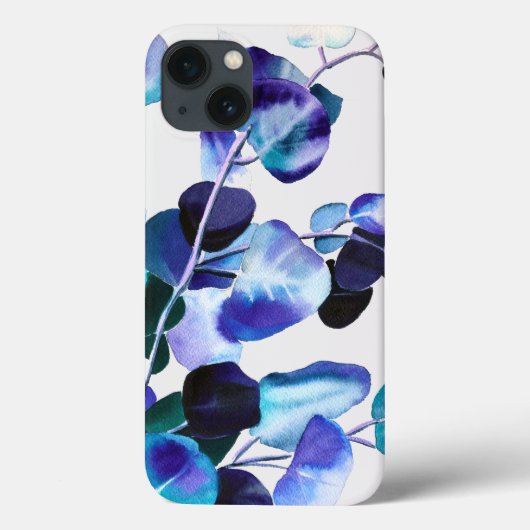 Eucalyptus Gum leest waterverf kunst Case-Mate iPhone Case (Achterkant)