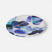 Eucalyptus Gum leest waterverf kunst Papieren Bordje (Gekanteld)