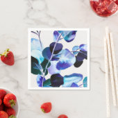 Eucalyptus Gum leest waterverf kunst Servet (Insitu)