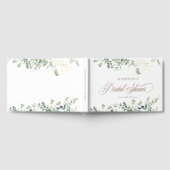 Eucalyptus  Handgeschreven Bruiloftsshower Gastenboek (Volledig)