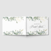 Eucalyptus handschrift Vrijgezellenfeest Gastenboek (Volledig)