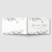 Eucalyptus handschrift Vrijgezellenfeest Gastenboek (Volledig)