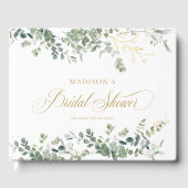 Eucalyptus handschrift Vrijgezellenfeest Gastenboek (Voorkant)