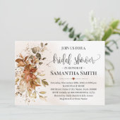 Eucalyptus Herfst Autumn Boho Chic Vrijgezellenfee Kaart (Staand voorkant)