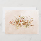 Eucalyptus Herfst Autumn Boho Chic Vrijgezellenfee Kaart (Achterkant)