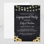 Eucalyptus herfst verlovingsfeest uitnodigingen (Voorkant / Achterkant)