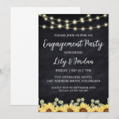 Eucalyptus herfst verlovingsfeest uitnodigingen (Voorkant / Achterkant)