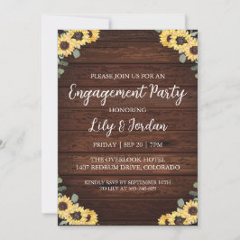 Eucalyptus herfst verlovingsfeest uitnodigingen