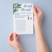 EUCALYPTUS HIJ ZEI DAT ZIJ HAD GEZEGD DAT SCHOUWER FLYER (Hand)