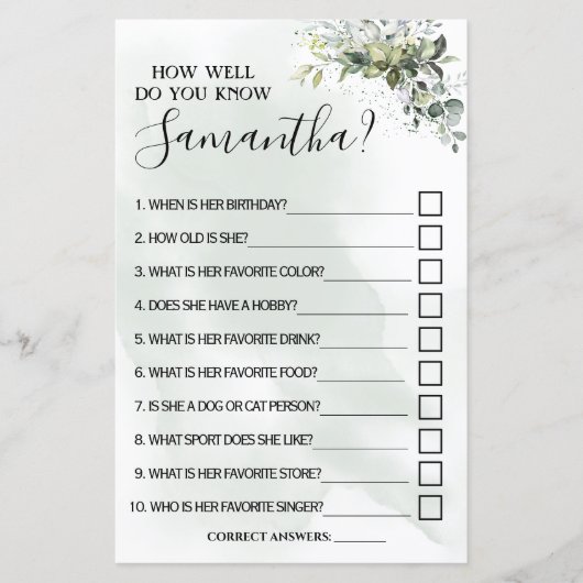 Eucalyptus Hoe goed ken je tweetalige game? (Voorkant)